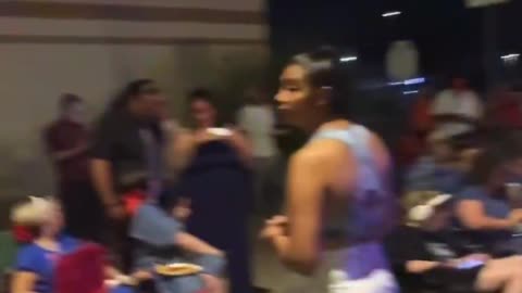 A LONG LINE HAS FORMED outside of State Farm Stadium in Arizona ahead of Sunday’s