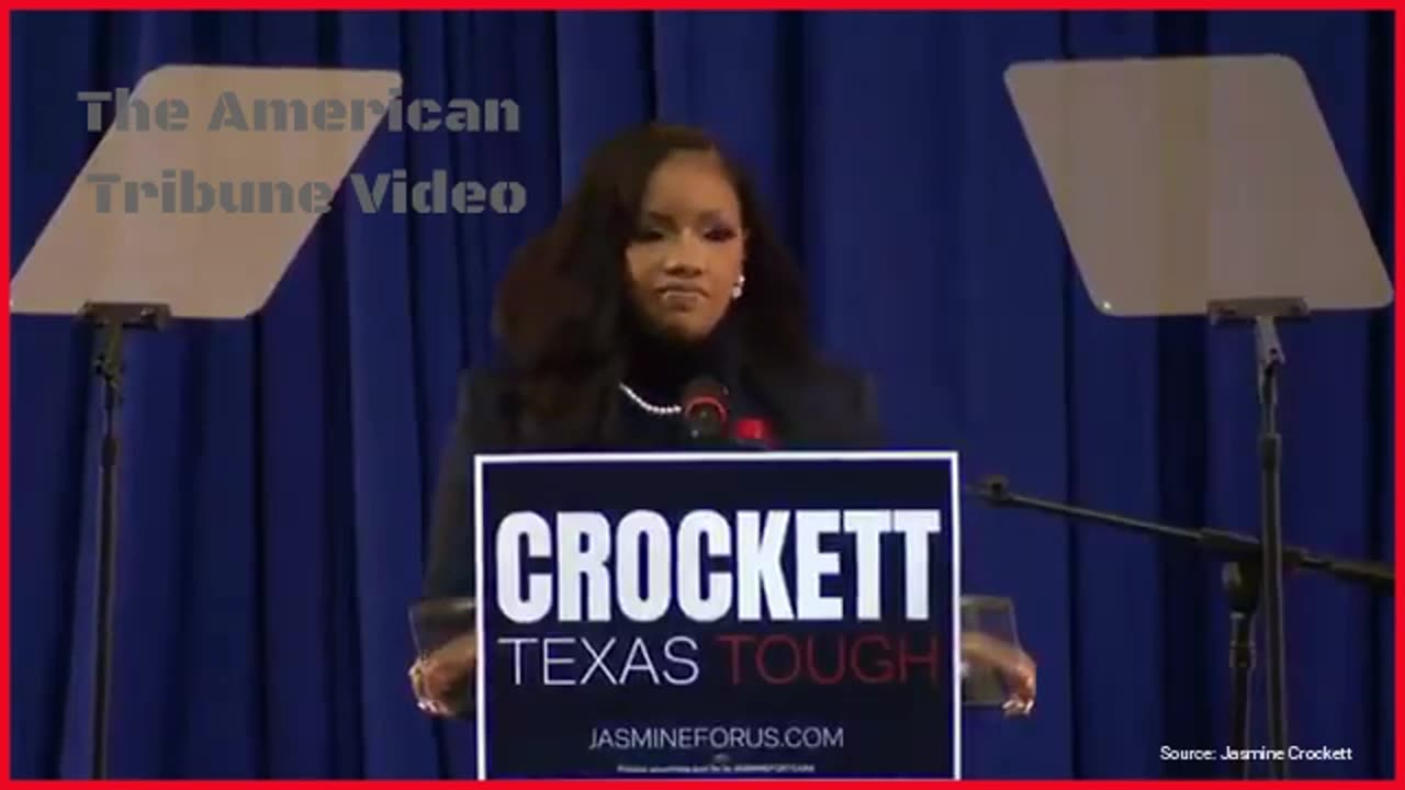 Crockett Tries Fake Crying for Effect During Ridiculous Speech in Humiliating Disaster