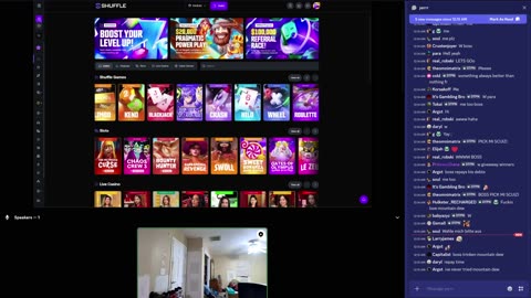 Crackmanjack is back on with shuffle.us sponsor