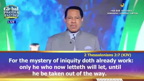 GLOBAL PRAYER AND FASTING WITH PASTOR CHRIS - OCTOBER 31TH 2025 [Day 2]