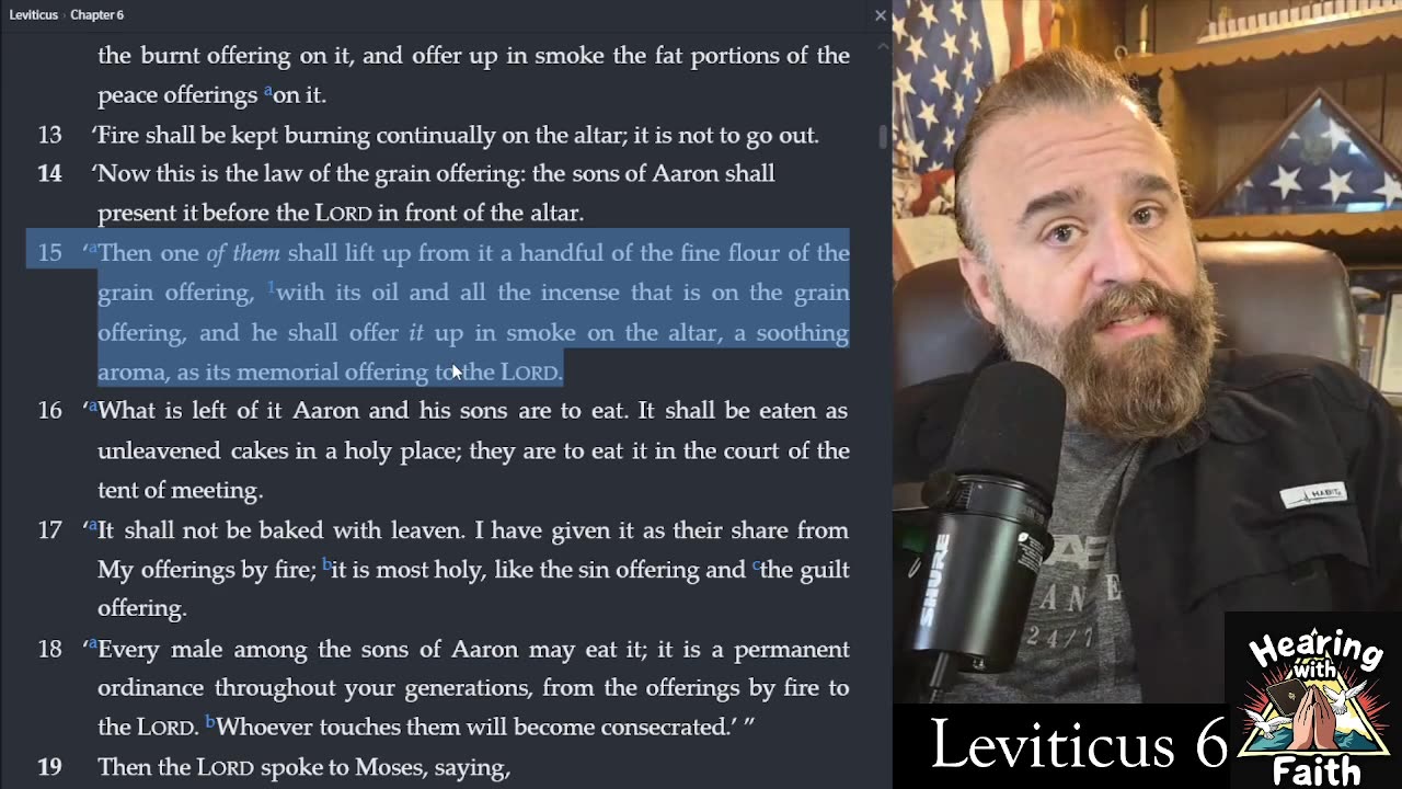 Daily Bible Study - Leviticus Chapter 6