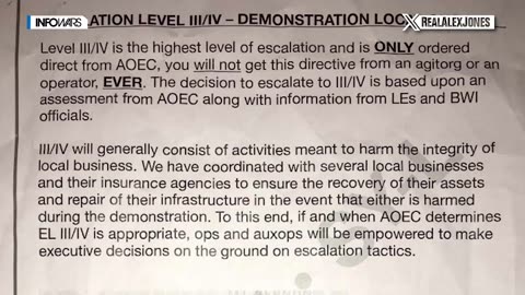 Documents Detail Plan For Civil Unrest Allowing Obama To Declare Martial Law In Baltimore (2015)