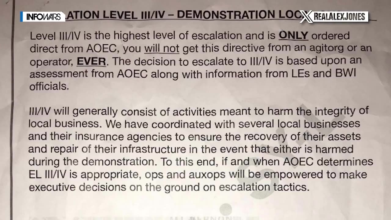 Documents Detail Plan For Civil Unrest Allowing Obama To Declare Martial Law In Baltimore (2015)