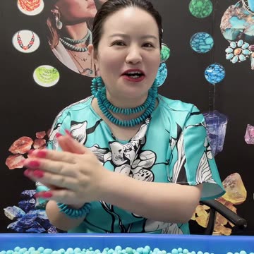 20251020-02 Natural Sterling Turquoise Cabochons Creamy Glow Colorful