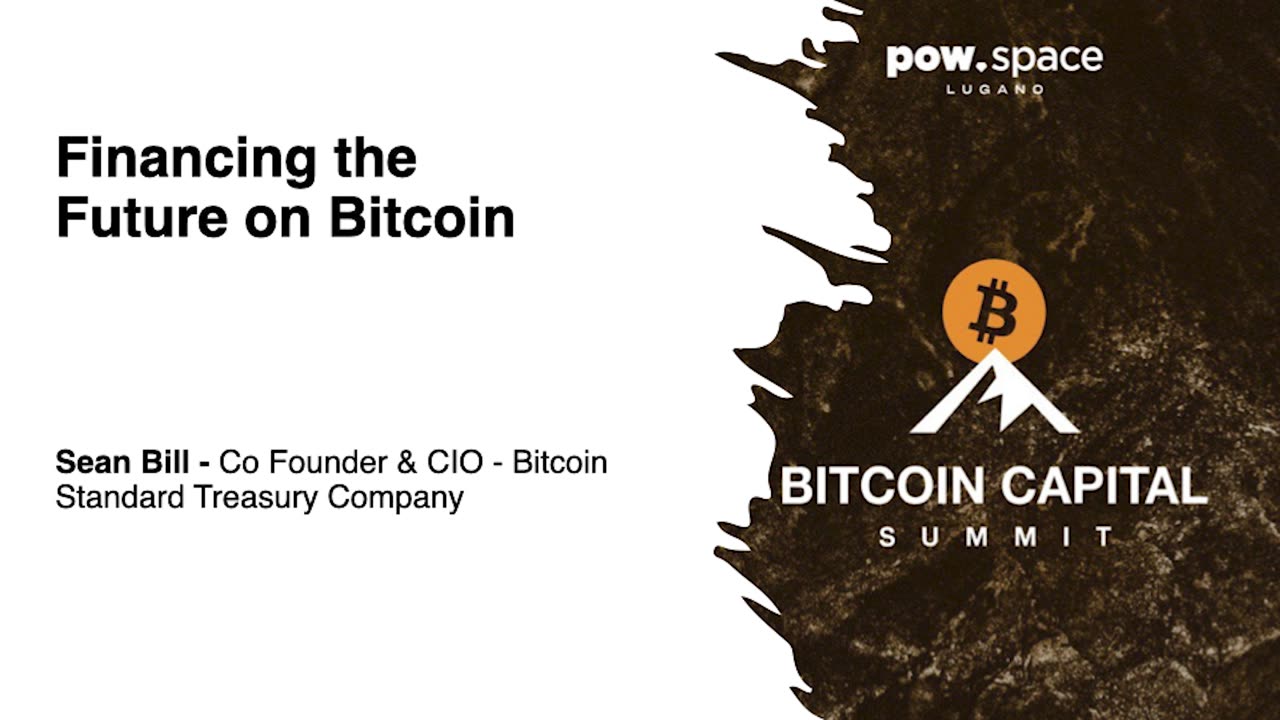 Sean Bill on Bitcoin Standard Treasury | Plan ₿ Week