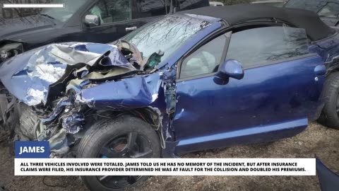 INSURANCE FRAUD CAUGHT ON DASHCAM