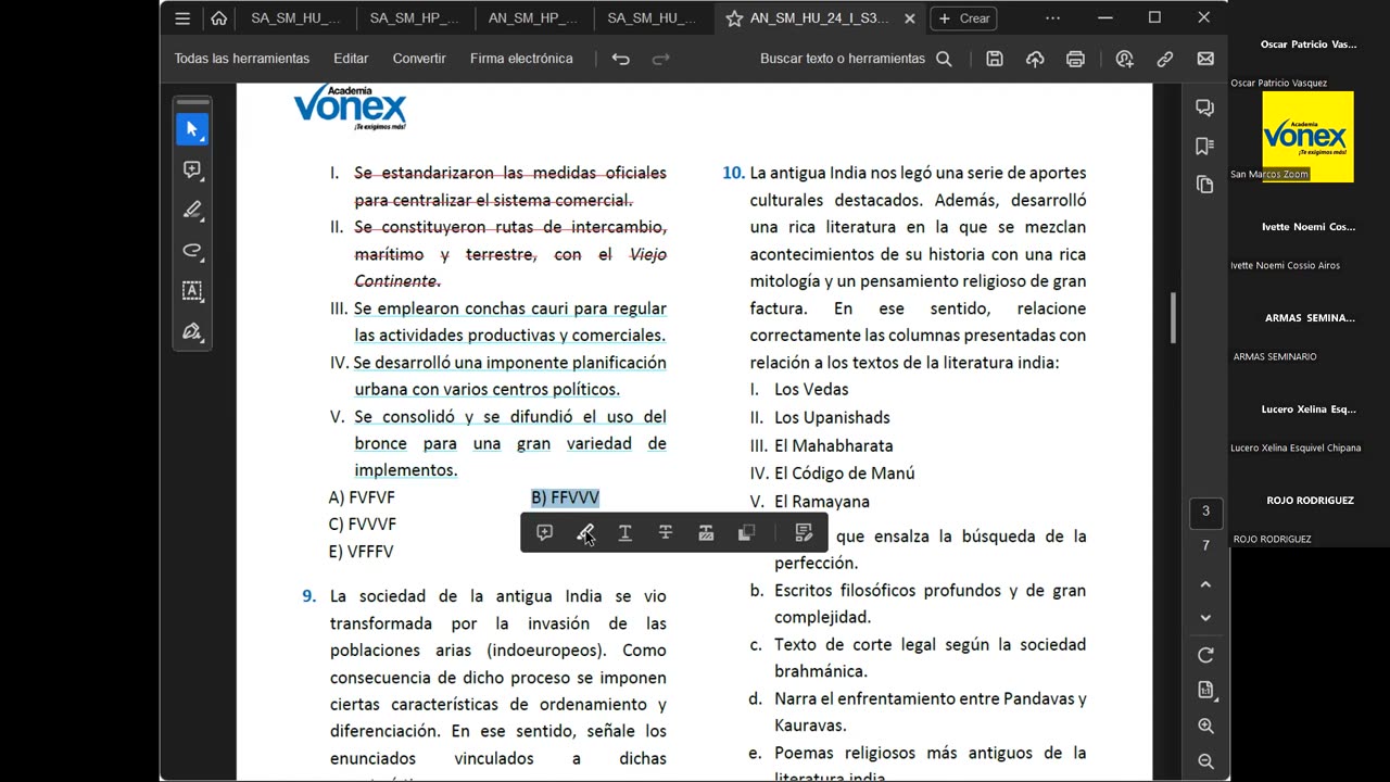 VONEX SEMESTRAL 2024 | Semana 04 | H. Universal