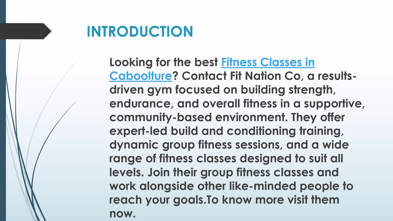 The best Fitness Classes in Caboolture.