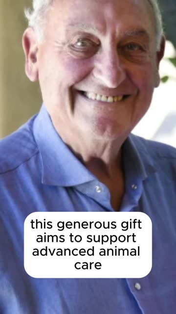 You Won't Believe Why This Billionaire Just Gave $120 Million to a Vet School!