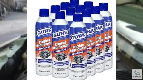 GUNK Original Heavy Duty Engine Cleaner & Degreaser (EB1) - 17 oz. (Case of 12)