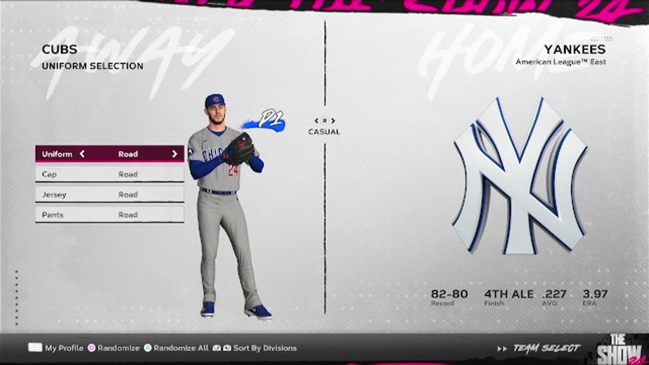 The Show 24 Cubs VS Yankees! Live on APfnS & PS5
