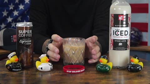 Jerry Garrett - Iced Peppermint Bark Spiked Latte & Super Coffee Double Espresso & Cream