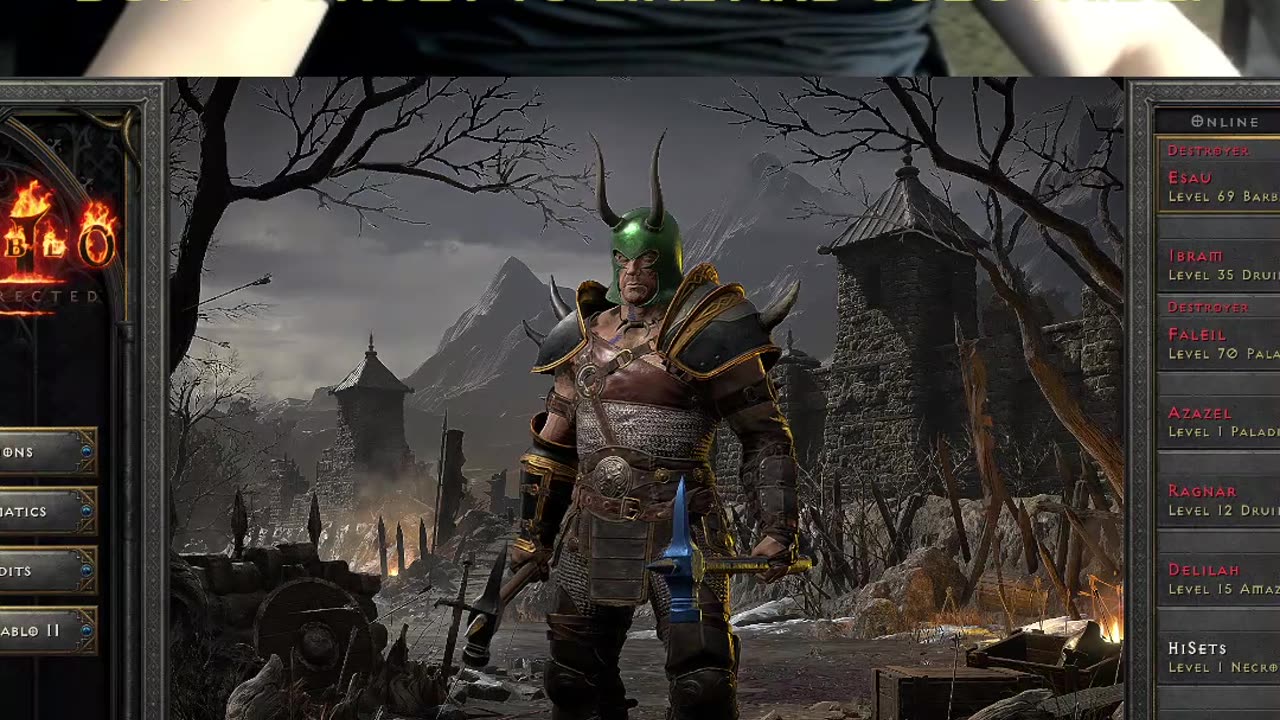 Hardcore Diablo II: Resurrected! #PCGAMING