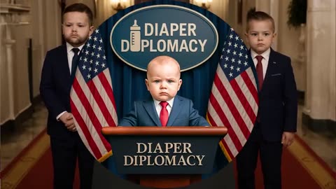 We obliterated the blocks baby Trump declares war on Iran toys