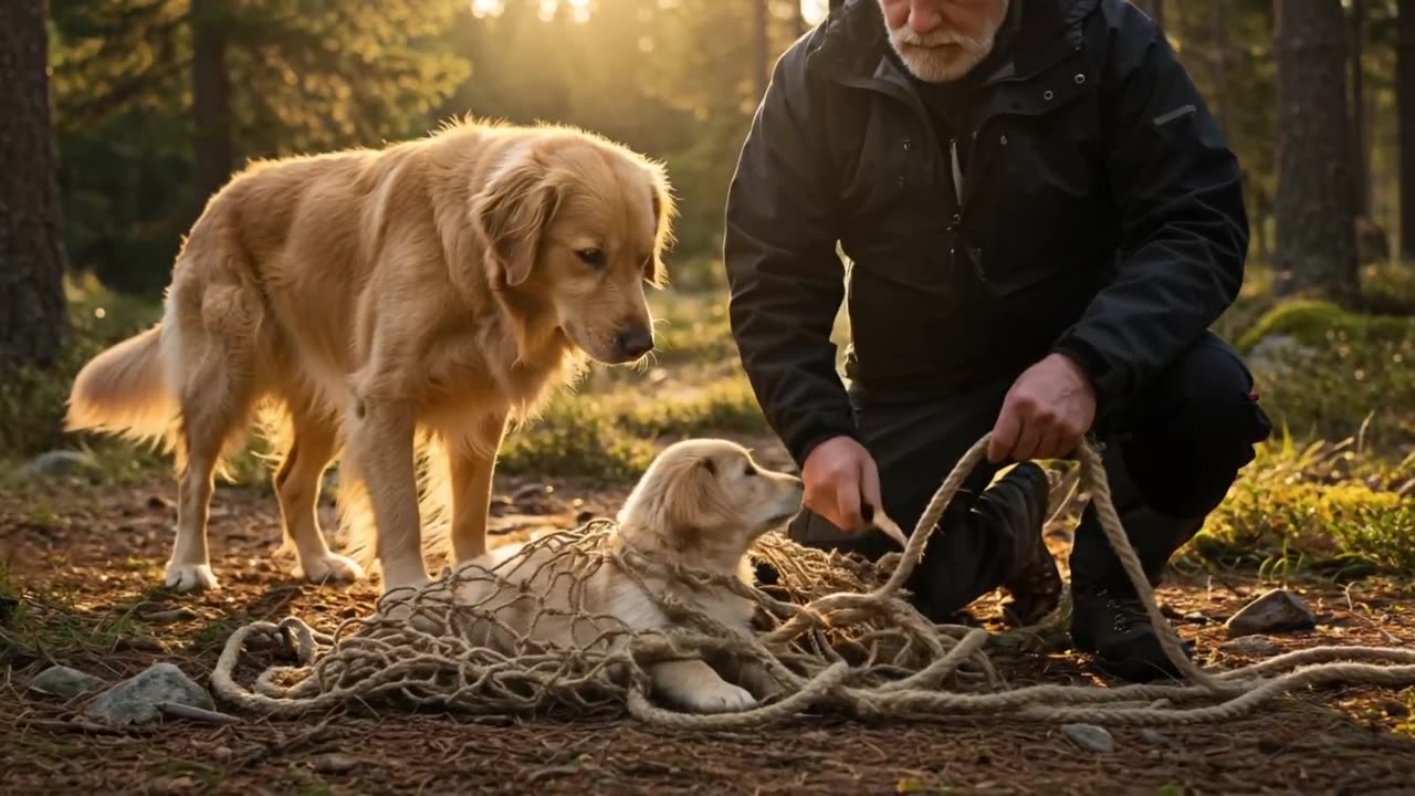 A San Saved a Puppy.. Then the Dogs Saved Him