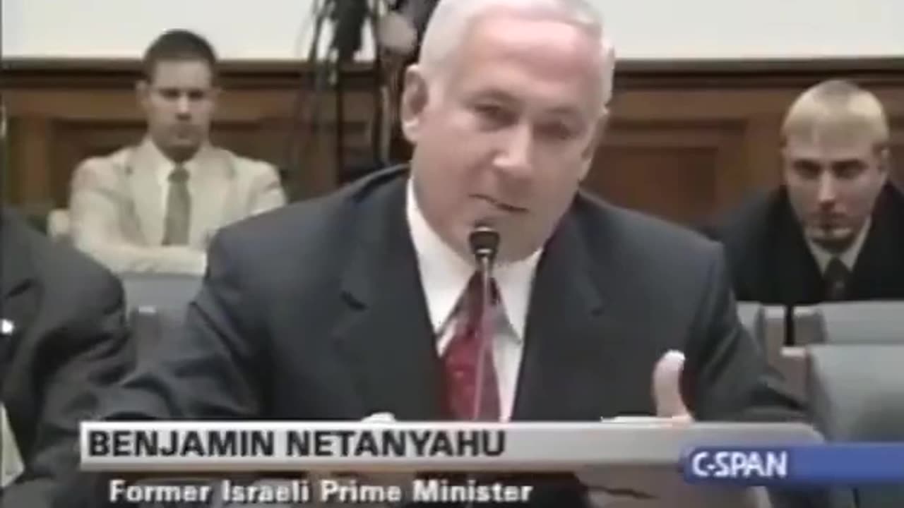 BENJAMIN NETANYAHU: The architect of 9/11.