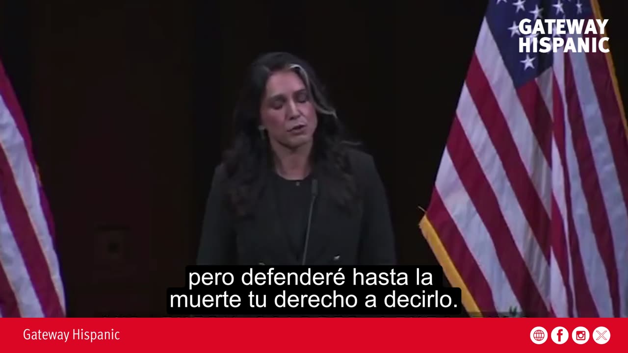 Tulsi Gabbard, on the Verge of Tears, Honors Charlie Kirk