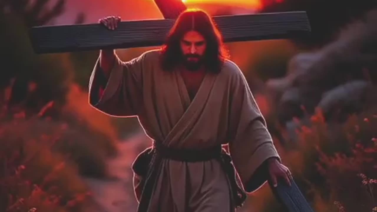 "Each step with the cross was for your eternal life."