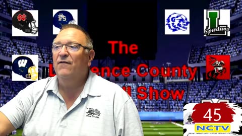 NCTV45’s LAWRENCE COUNTY FOOTBALL SHOW WEEK 1 AUG 29 2025