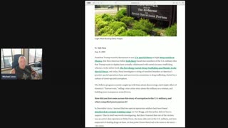 Are top tier units in the military involved in drug and human trafficking?