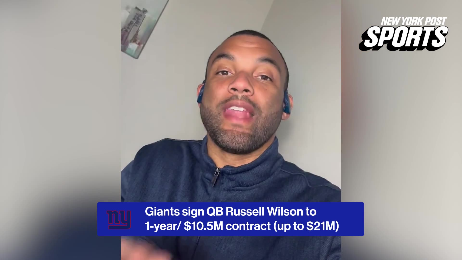 NY Post's Paul Schwartz & Brandon London breakdown Giants signing Russell Wilson