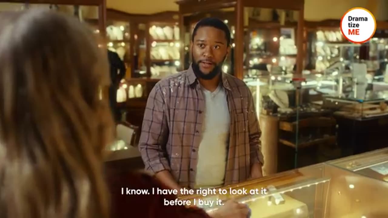 Saleswoman Flips Customer Off