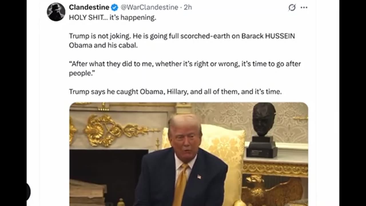 Trump - "Treason" ..