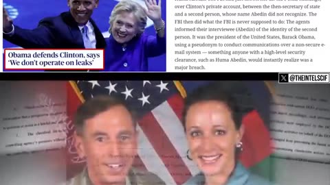 HILLARY CLINTON'S EMAIL SCANDAL INCRIMINATED OBAMA & EXPOSED CHILD TRAFFICKING