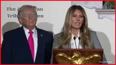 Melania Gives Powerful, Heartfelt Speech after Horrible Slew of Attacks