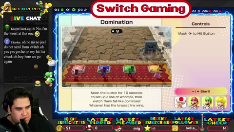 Birthday Celebration Day 1 Super Mario Party Jamboree LIVE W/Viewers on Nintendo Switch 2! 🎉#shorts