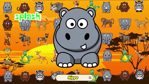 Animal ABC Safari 🐘 Learn the Alphabet & Animal Sounds for Kids (CC License)