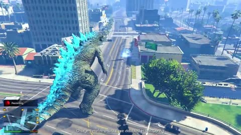 Why Godzilla Attacked Los Santos - Franklin And Shinchan Investigates GTA V