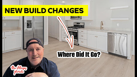 New Home Build Changes In The Villages Florida