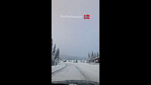Storlondammen, Norway 🇸🇯 Road Lillehammervegen 250