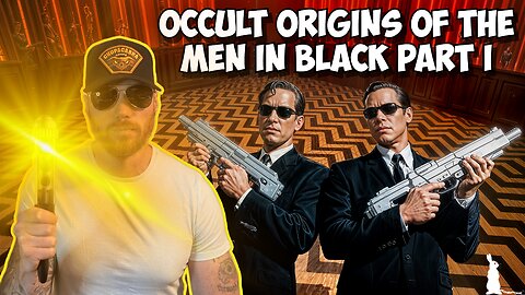 Are the Men in Black beings from another dimension connected to the Black Lodge?