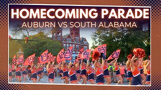 Homecoming Parade 2025 | Auburn University | Band, Floats, and More!