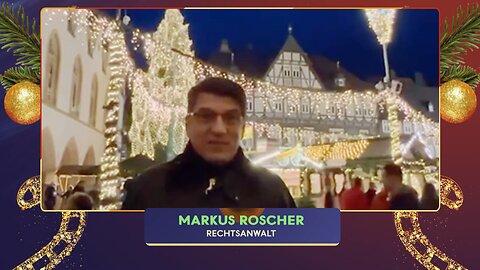 Rechtsanwalt Markus Roscher wünscht friedliches Jahr 2026