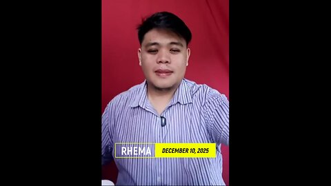 Have You Ever Wondered What Pleases the Lord? | DECEMBER 10, 2025 | Jerrymayah