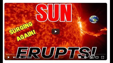 Is earth READY? Sun HURLS 600,000 mile wide FILAMENT and X-FLARE! - MrMBB333