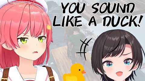 Subaru embraces her inner duck 【Hololive】
