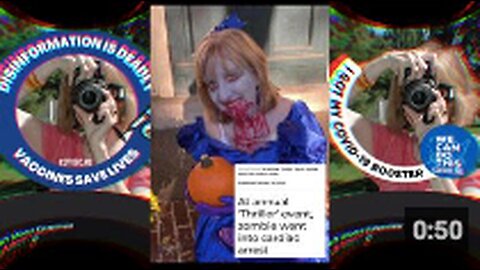 "2023: Vaccinated Woman Suffers Cardiac Arrest at Halloween Event 💉"