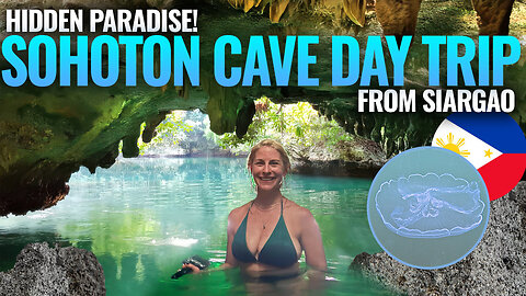 Sohoton Cave 🌿 | Day Trip from Siargao | HIDDEN PARADISE 🏝️ | Philippines 🇵🇭