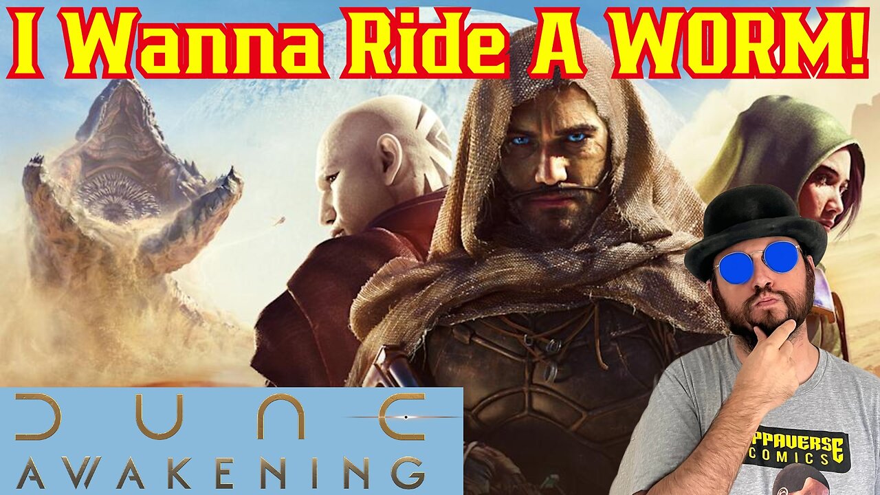Dune Awakening, I Popped A TIRE! I Wanna Ride The WORM! Gaming W/ The Common Nerd!