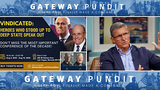 TheGatewayPundit.com Founder, Jim Hoft | Join the Hofts, Mayor Giuliani, General Flynn, Roger Stone, Lindell, Dr. Gold, Lara Logan & Team America At the America First Vindicated Conference August 9th & 10th In Las Vegas, NV