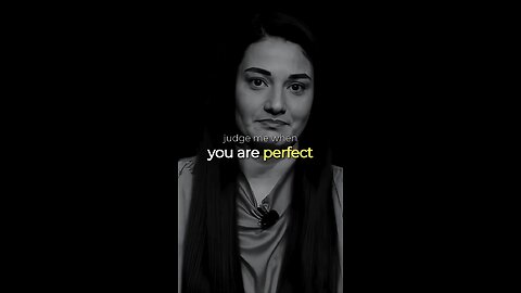Muniba speech motivation judge me if you are perfect