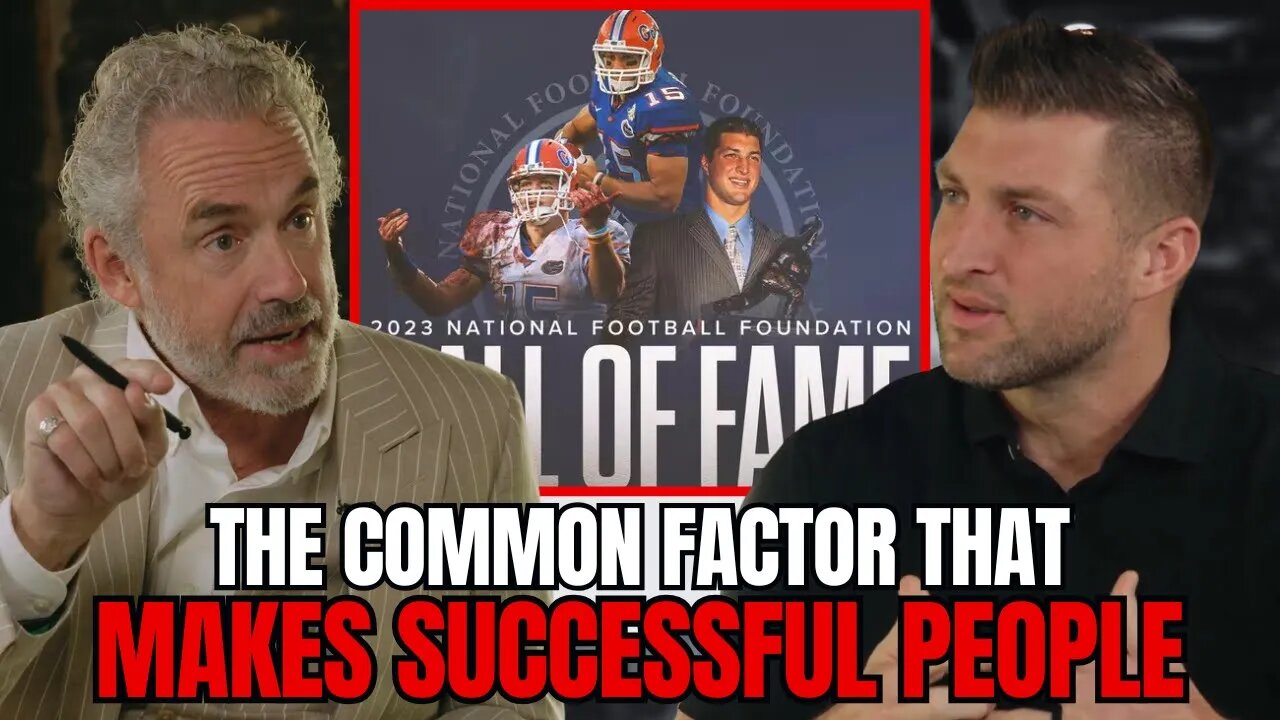 'This Is Pretty Much UNIVERSAL' - Jordan Peterson On The Major Factor For Success