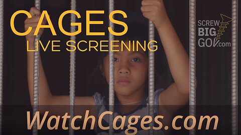 LIVE SCREENING: “Cages” – The Epic Human Trafficking Truth with a Silver Lining