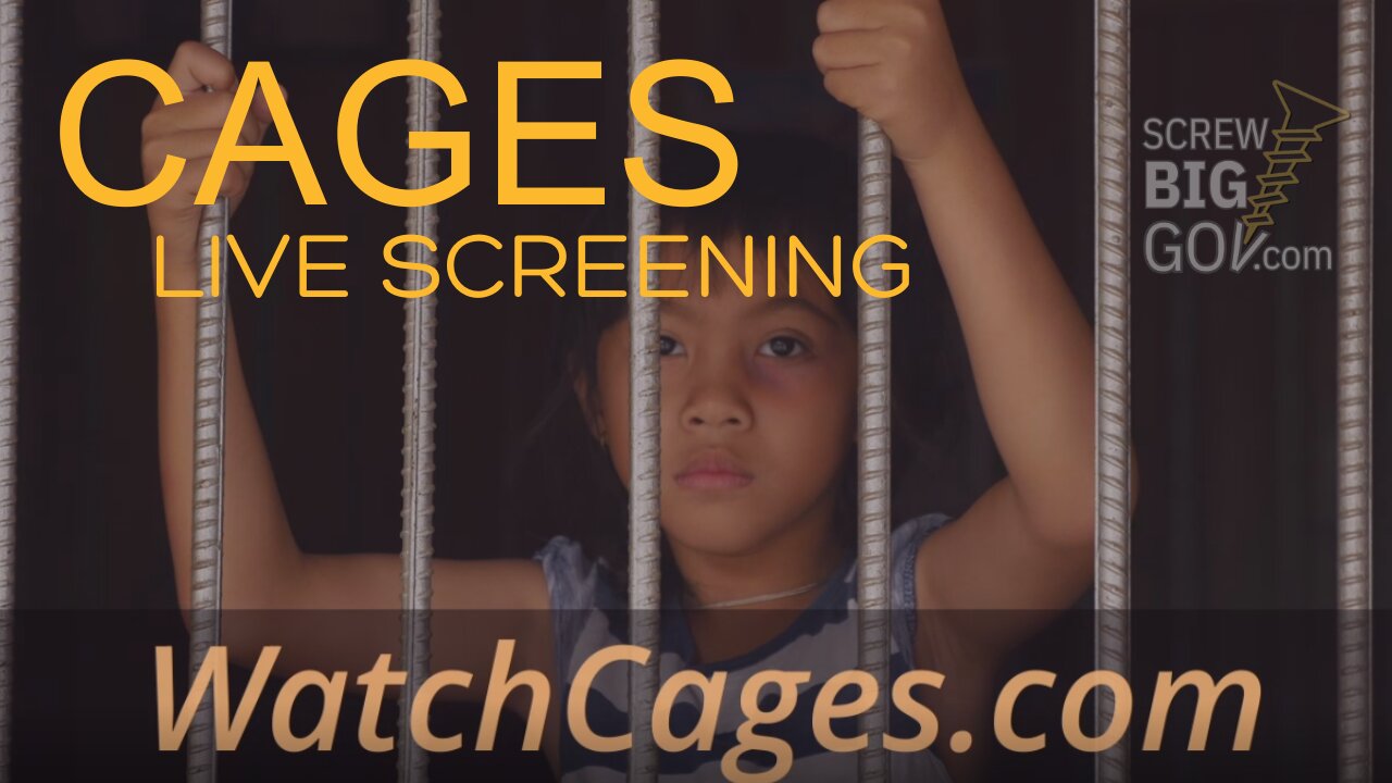 LIVE SCREENING: “Cages” – The Epic Human Trafficking Truth with a Silver Lining