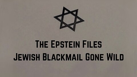 The Epstein Files: Juish Blackmail Gone Wild by Patrick Bet-David