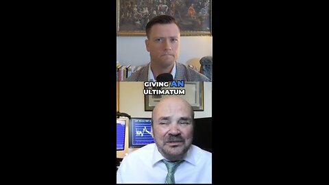 Martin Armstrong ~ Trump Giving an Ultimatum